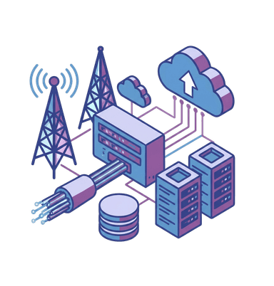البنية التحتية لتكنولوجيا المعلومات والاتصالات